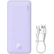 Baseus Airpow PPAP20K, Lithium Polymer (LiPo), 20000 mAh, Violett
