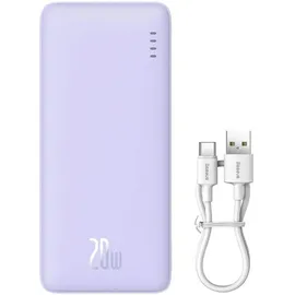 Baseus Airpow PPAP20K, Lithium Polymer (LiPo), 20000 mAh, Violett