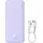 Baseus Airpow PPAP20K, Lithium Polymer (LiPo), 20000 mAh, Violett