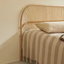 Tikamoon Bett-Kopfteil aus Rattanstäben 200 Colette