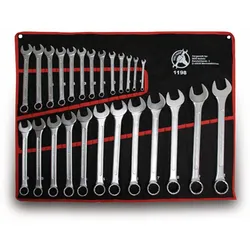 BGS TECHNIC Gabel-/Ringschlüsselsatz DIY, 6...32 mm, 25-teilig