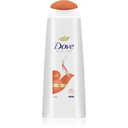 Dove Long & Radiant Shampoo für strapaziertes Haar ohne Glanz 400 ml