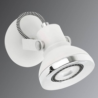FARO Wandstrahler Ring mit LED in Weiß
