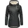 Ragwear Damen warme wasserdichte Winterjacke mit Ziernähten und kuscheliger Kapuze Gordon Intl Dark Olive22 Gr. XL - XL