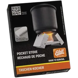 Esbit Taschenkocher klein, inkl. 20x4g Trockenbrennstofftabletten