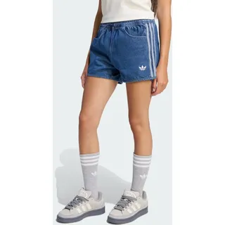 adidas DENIM SPRINTER JORTS - Blue Denim - 140