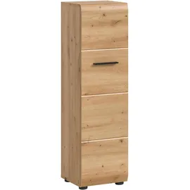 Möbel Boss Midischrank – holzfarben – Maße cm B: 30 H: 106