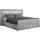 MKS Boxbett, GOLD-6 Led, 160/200 Hellgrau Velvet - H4