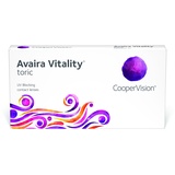 CooperVision Avaira Vitality toric 6er Packung) Monatslinsen weich, 6 Stück / BC 8.5 mm / DIA 14.5 mm / CYL -1.75 80 / +5.5 Dioptrien