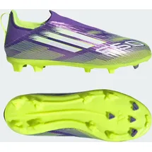 adidas F50 League Laceless FG/MG Purple Rush / Cloud White / Lucid Lemon 28