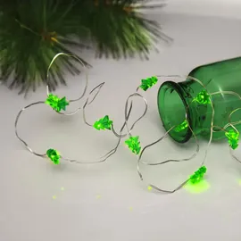 STAR LED Draht-Lichterkette 1 m Grün