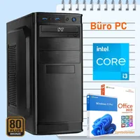 Komplett Büro OFFICE COMPUTER PC Multimedia Allround PC MS OFFICE 2019 Windows11
