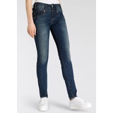 Herrlicher Slim-fit-Jeans PEARL SLIM ORGANIC extra komfortabel blau 32