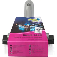 Planet Pool 14 cm breit Aluminium silber schwarz