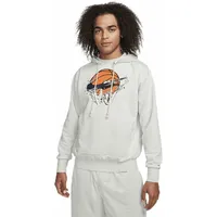 Nike Herren Problem Kapuzenpullover, Photon Dust/Purple Ink, S