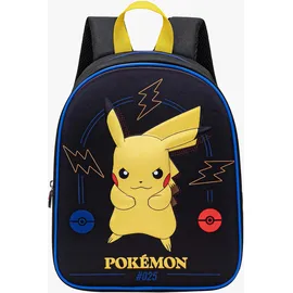 Pokémon Kinder Rucksack 9L, Schwarz