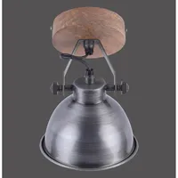 just light. Just Light Samia 1 E14 braun/silber Holz Metall