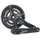 Shimano Kurbelgarnitur TY501 46/30 175mm FCTY501 4-Kant 7/8-fach ohne KSS, schwarz (1 Set)