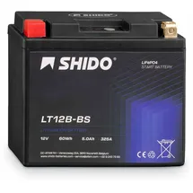 SHIDO LT12B-BS 5 Ah 300 A