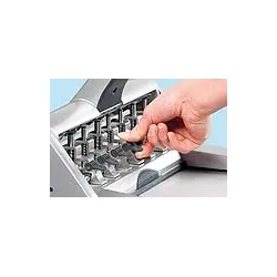 LEITZ Mehrfachlocher 5114 silber 5114-00-84