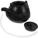 ibasenice Eleganter Keramik Wasserspeier Ersatzteil Für Gartenteiche Wasserfälle Wasserspiele Außenbereich Brunnenauslass Robust Keramisch Vielseitig Für Garten Terrasse Balkon