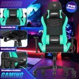 Kesser Gamingstuhl Ergonomisch Grün/Schwarz PC