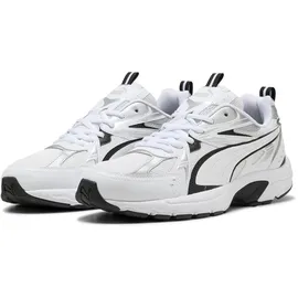 Puma Milenio Tech Weiß/Schwarz/Silber 42
