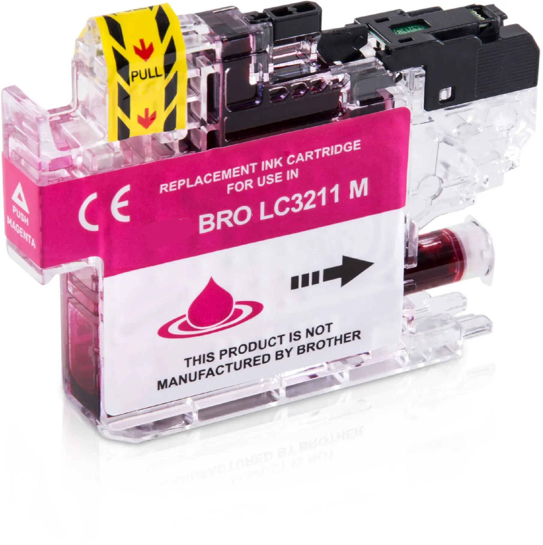 Alternativ-Tinte für BROTHER LC3211M magenta