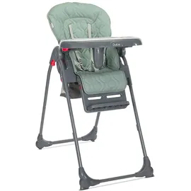 Lorelli Kinderhochstuhl Dulce Sitzhöhe verstellbar, faltbar, 5-Punkt-Gurt, Korb grün