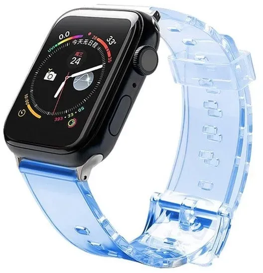 Strap Light Replacement Band Strap for Watch 6 / 5 / 4 / 3 / 2 / SE (40mm / 38mm) Blue