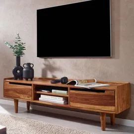 Wohnling Mid.you Lowboard 145x43x35 cm Braun Holz