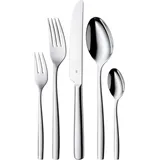 WMF Palma Besteckset 30-teilig für 6 Personen – Edelstahl 18/10 Cromargan poliert, glänzend und rostfrei – hochwertiges Essbesteck mit Monobloc-Messer, spülmaschinenfest, langlebig und edles Design