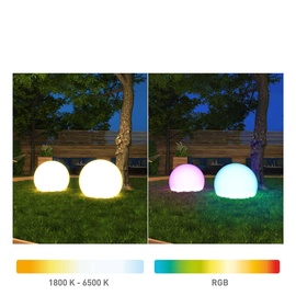 Müller-Licht Müller Licht tint LED-Leuchtkugel Calluna Outdoor 35 cm E27 RGBW Smart