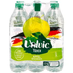 Volvic Touch mit Apfelgeschmack 1,5 Liter, 6er Pack