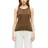 s.Oliver Geripptes Top Braun XL