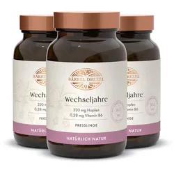 Wechseljahre mit Hopfen und Vitamin B6  Presslinge