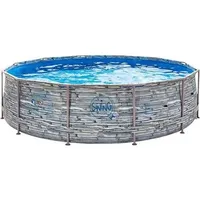Swing Swing, Pool, Rahmen-Pool (488 x 122 cm)