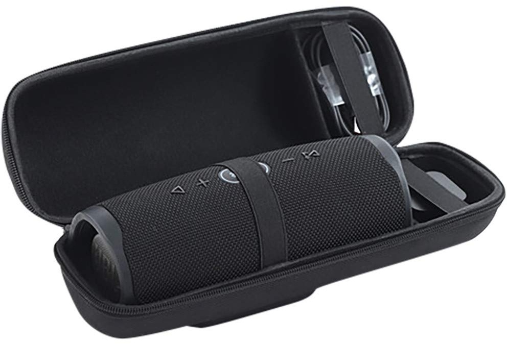 95sCloud Tasche Tragetasche kompatibel mit JBL Charge 4 Bluetooth Speaker tragbarer Bluetooth Lautsprecher Hart Reise Schutz Hülle Etui Tasche Schutzhülle Hülle Tasche Hülle Case mit Reißverschluss