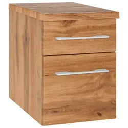 Unterschrank WELLTIME "Davos", braun (eichefarben, eichefarben), B:30cm H:41cm T:47cm, Schränke, Bad-Unterschrank