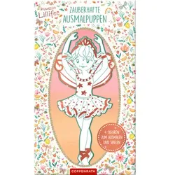 Coppenrath Zauberhafte Ausmalpuppen (4 Figuren) - Prinzessin Lillifee
