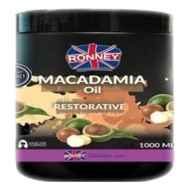 Ronney Ronney, Macadamia Öl Wiederherstellende Maske (Haarmaske, 1000 ml)