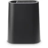 Brabantia Profile Messerblock mit Zusatzfach, Kunststoff, Dark Grey, 129889