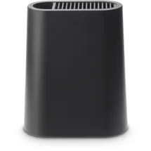 Brabantia Profile Messerblock mit Zusatzfach, Kunststoff, Dark Grey, 129889