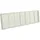 Marley Möbellüftung 220x60 Mm, Weiß Lüftungsgitter - Marley