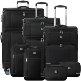 MODO BY RONCATO Star 2.0 Koffer-Set 7-tlg. schwarz