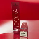 Schwarzkopf Professional Igora Royal Metallics 6-28 dunkelblond asch rot 60 ml