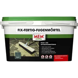 mem Fix-Fertig-Fugenmörtel 25 kg basalt