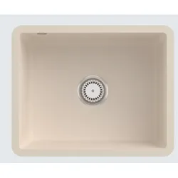Villeroy & Boch Villeroy&Boch Unterbau Spülbecken inkl. Ablaufgarnitur Subway 60 SU Ivory beige 545x440mm