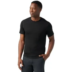 Smartwool Funktions-Tshirt Merino Tee (strapazierfähig, Merinowolle) schwarz Herren
