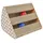 Intirilife Katzenkratzbrett Katzenspielzeug in Braun - 27.5 x 23.5 x 17.5 cm | Gr.: onesize